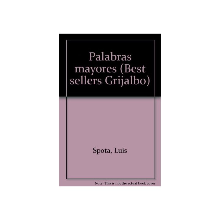 Palabras Mayores (Primera edición)